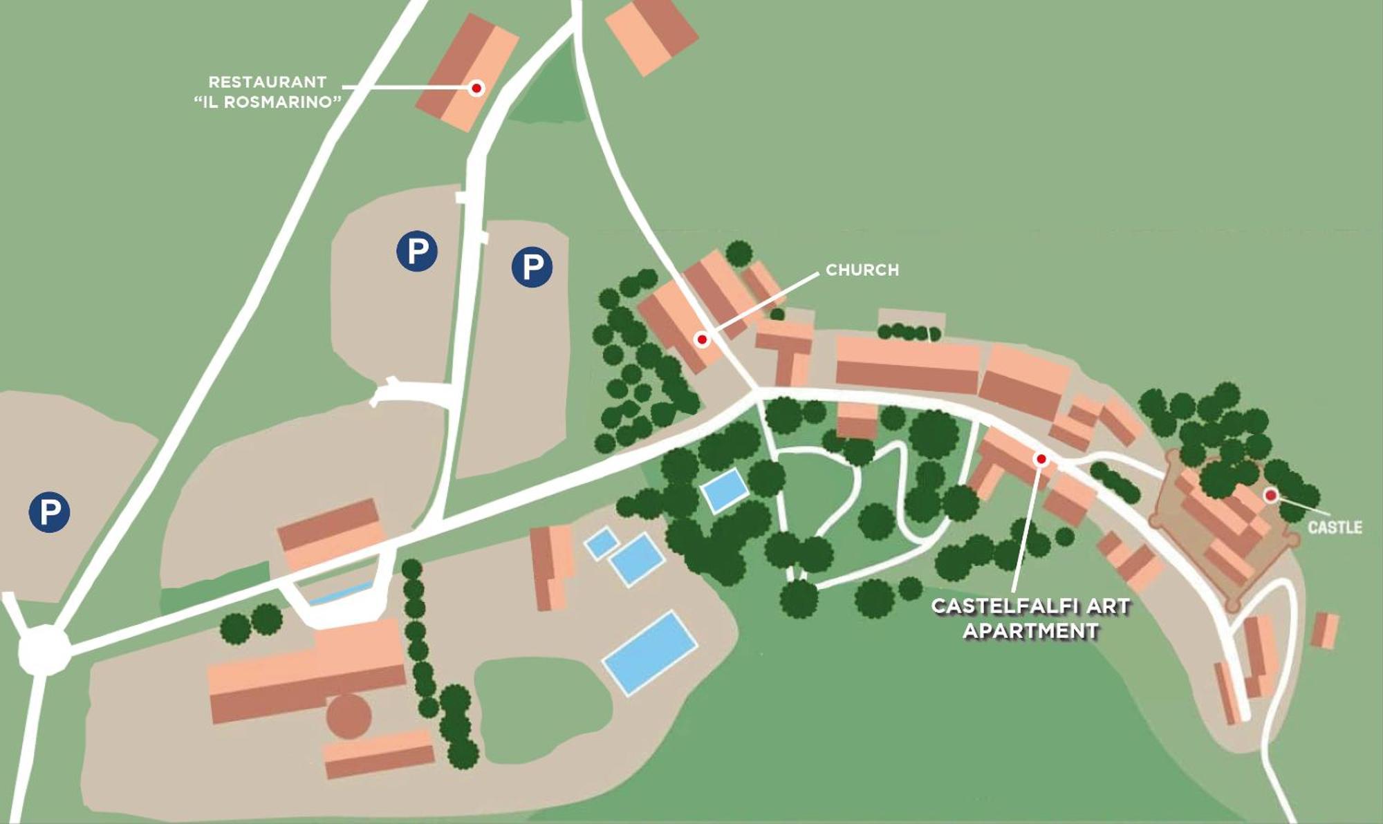 Castelfalfi Art Apartment Kültér fotó